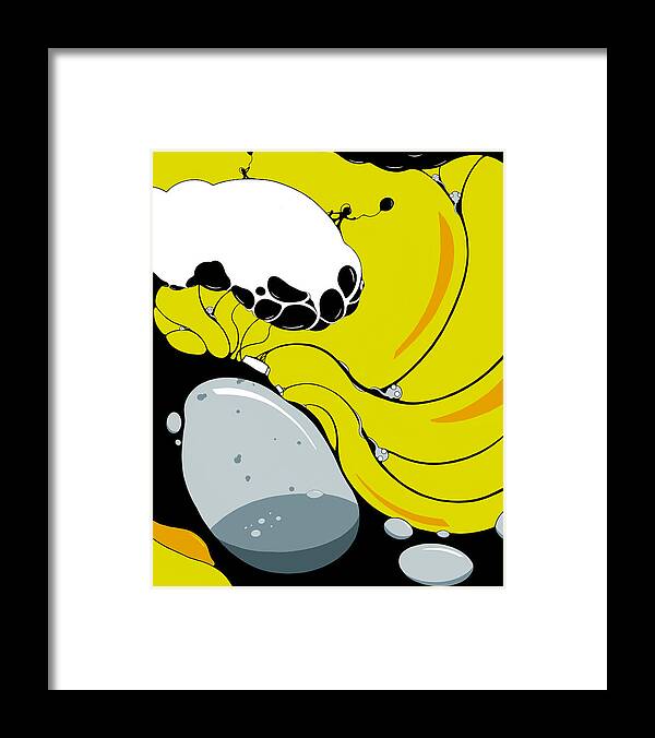 Avatars Framed Print featuring the digital art Inflated by Craig Tilley