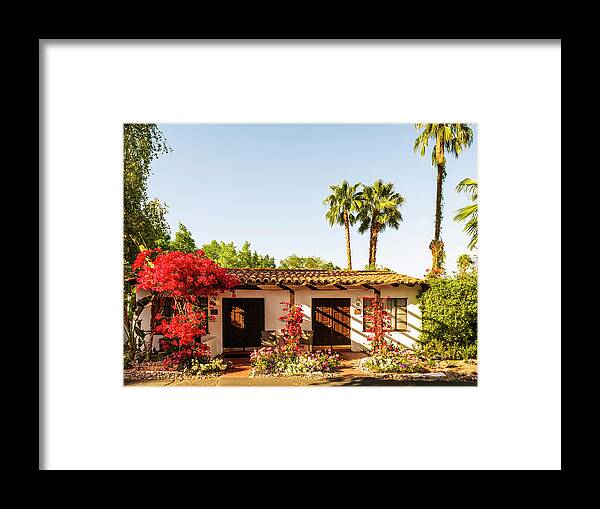 Palm Springs California Framed Print featuring the photograph Ingleside Inn Palm Springs California 4156-100 by Amyn Nasser
