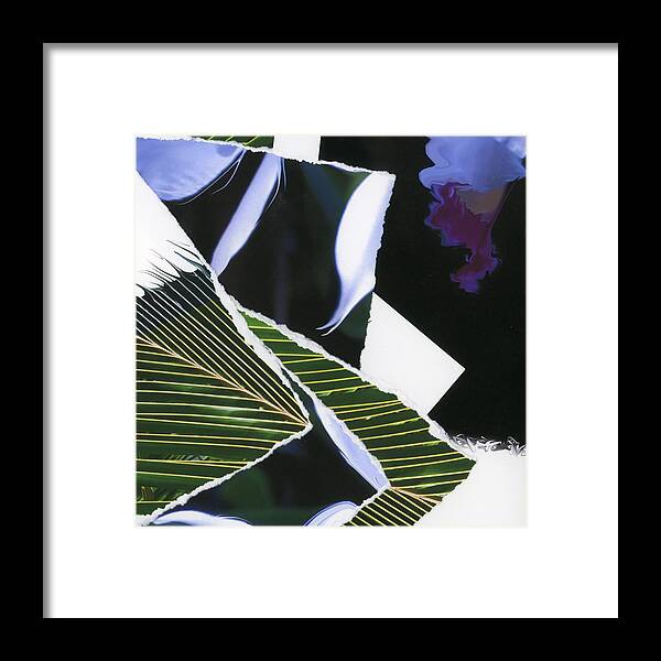 Black Framed Print featuring the photograph Ink And Paper 5 by Bruce Frank