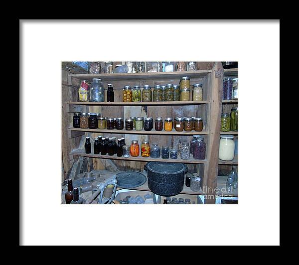Dudley Farm Framed Print featuring the photograph Inside The Canning Room by D Hackett
