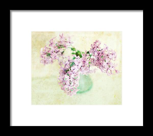 Lilac Flowers Framed Print featuring the photograph Intoxicating by Lupen Grainne