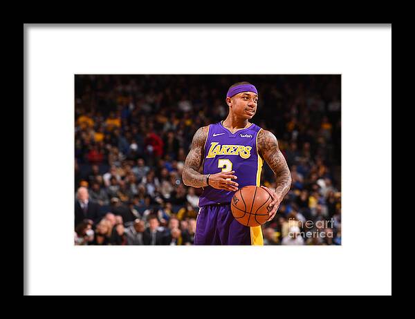 Nba Pro Basketball Framed Print featuring the photograph Isaiah Thomas by Noah Graham