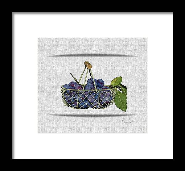Plums Framed Print featuring the photograph Isn't That Just Plum Perfect by Rene Crystal
