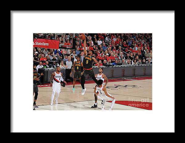 Nba Pro Basketball Framed Print featuring the photograph Jabari Parker by Cameron Browne