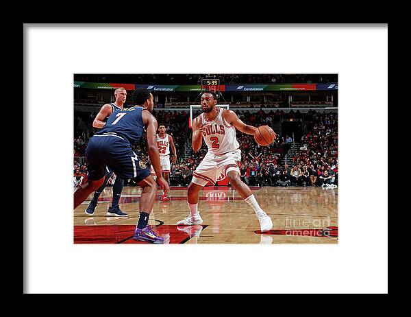 Nba Pro Basketball Framed Print featuring the photograph Jabari Parker by Jeff Haynes