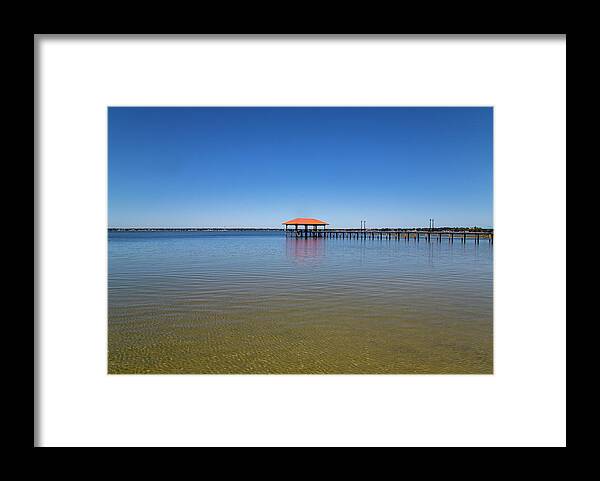 Sebring Framed Print featuring the photograph Jackson Lake, Sebring FL by Dart Humeston