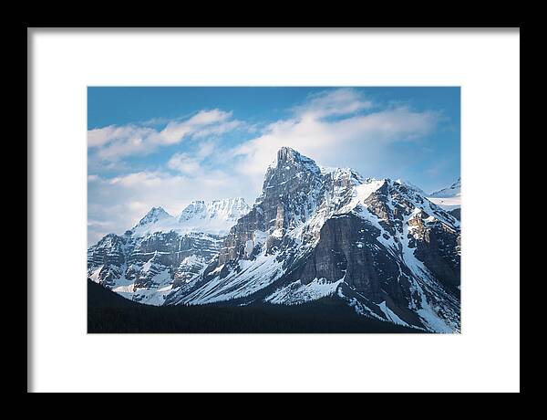 Canada Framed Print featuring the photograph Jagged Peaks by Rick Deacon