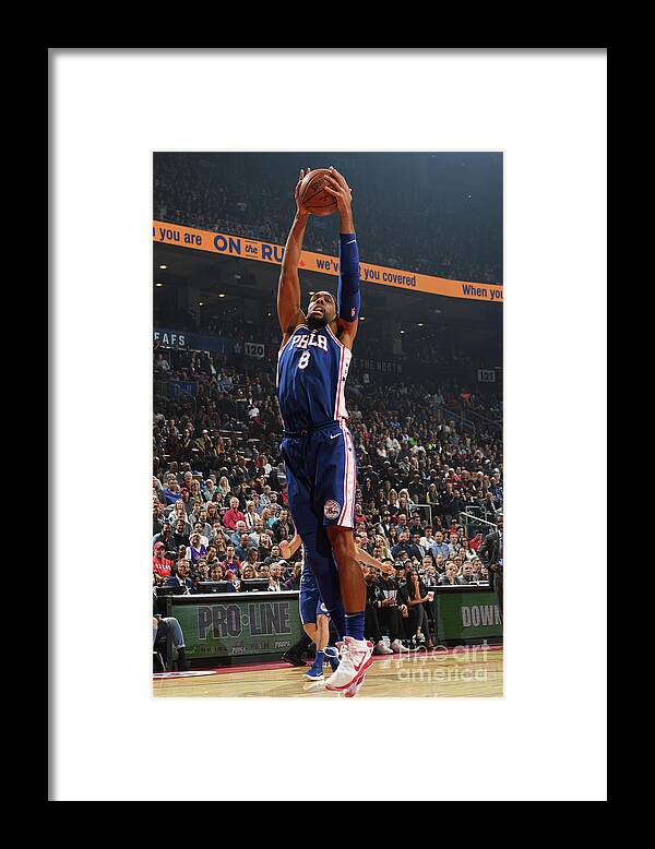Nba Pro Basketball Framed Print featuring the photograph Jahlil Okafor by Ron Turenne