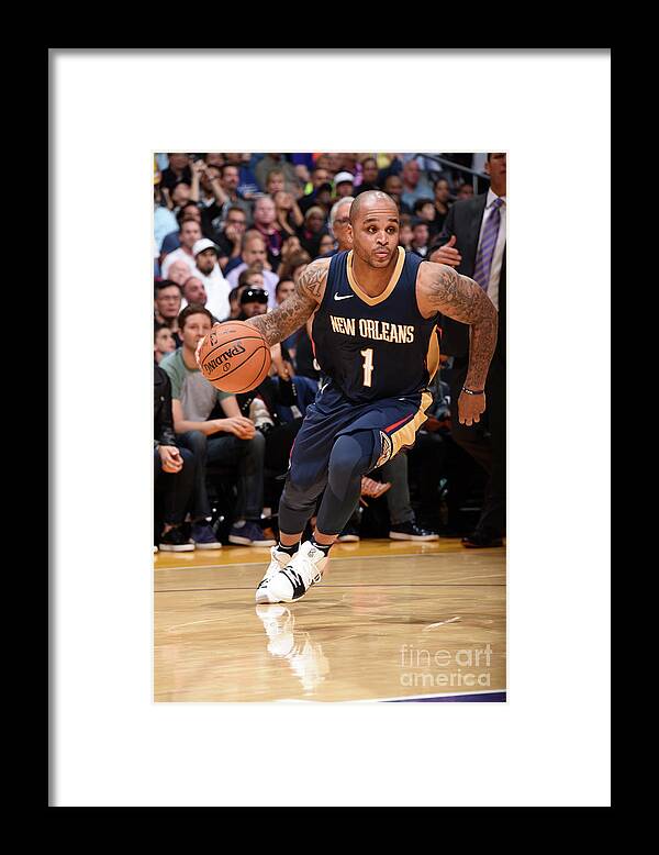 Nba Pro Basketball Framed Print featuring the photograph Jameer Nelson by Andrew D. Bernstein