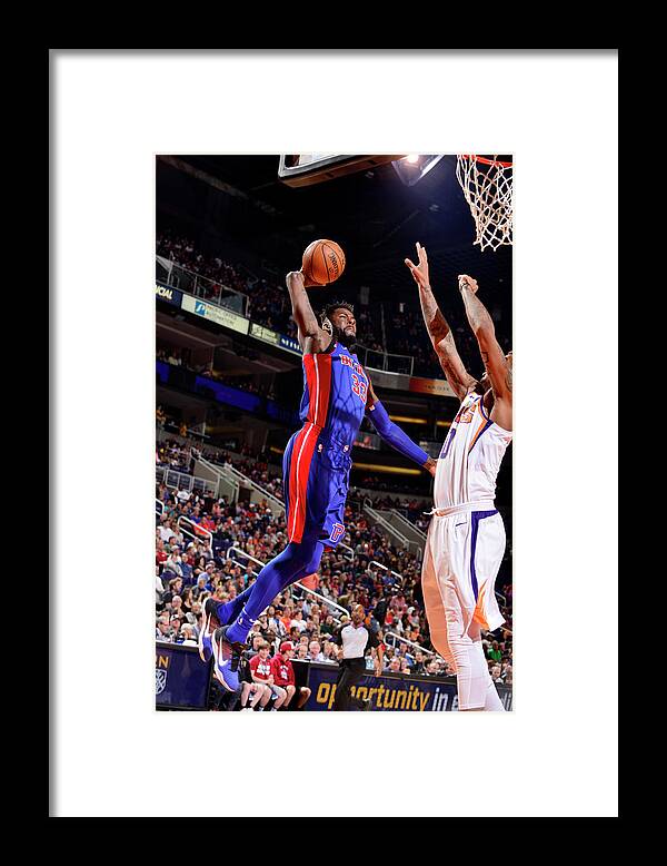 Sports Ball Framed Print featuring the photograph James Ennis by Barry Gossage