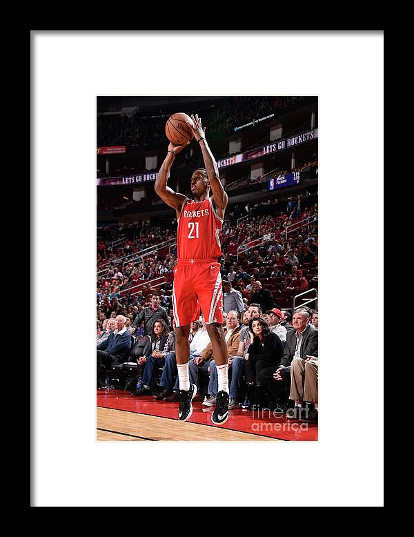 Nba Pro Basketball Framed Print featuring the photograph James Nunnally by Bill Baptist