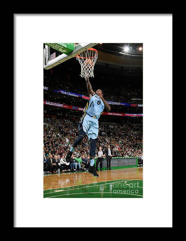 Nba Pro Basketball Framed Print featuring the photograph Jamychal Green by Brian Babineau
