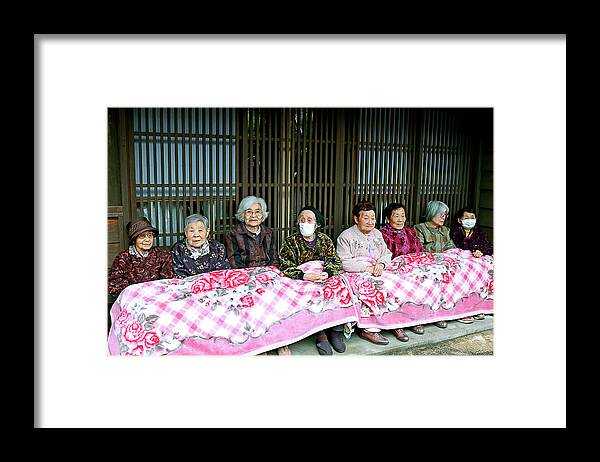  Framed Print featuring the photograph Japan 44 by Eric Pengelly