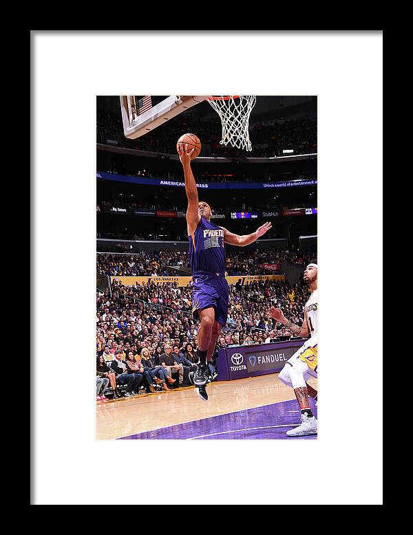 Nba Pro Basketball Framed Print featuring the photograph Jared Dudley by Andrew D. Bernstein