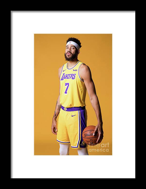 Media Day Framed Print featuring the photograph Javale Mcgee by Atiba Jefferson