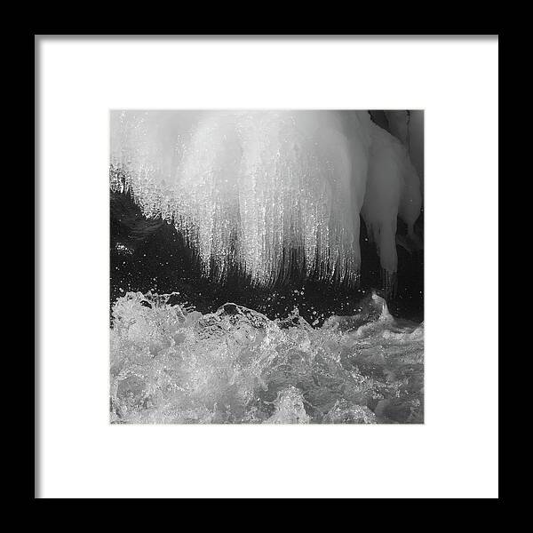 Ice Framed Print featuring the photograph Jaws of Life by Alex Lapidus