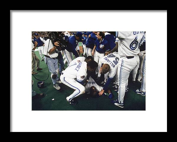 Toronto Framed Print featuring the photograph Jay Rogers by Mlb Photos
