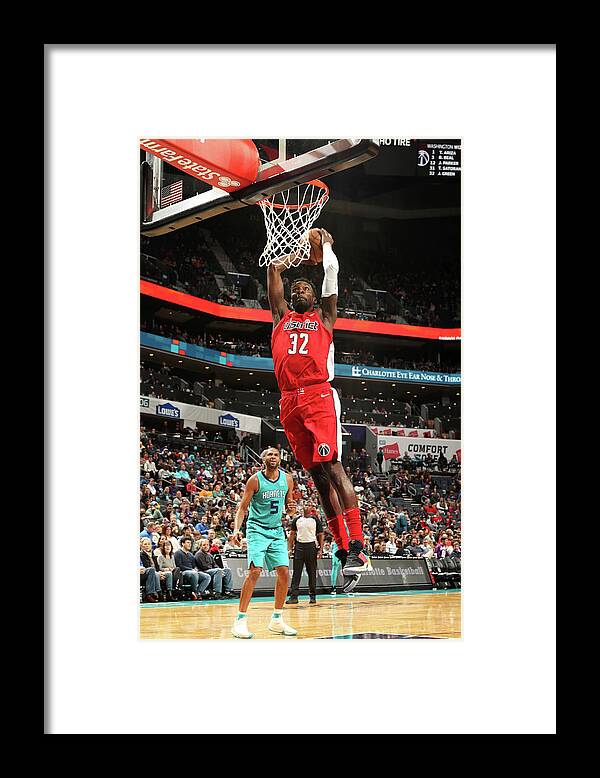 Nba Pro Basketball Framed Print featuring the photograph Jeff Green by Kent Smith