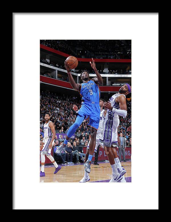 Nba Pro Basketball Framed Print featuring the photograph Jerami Grant by Rocky Widner