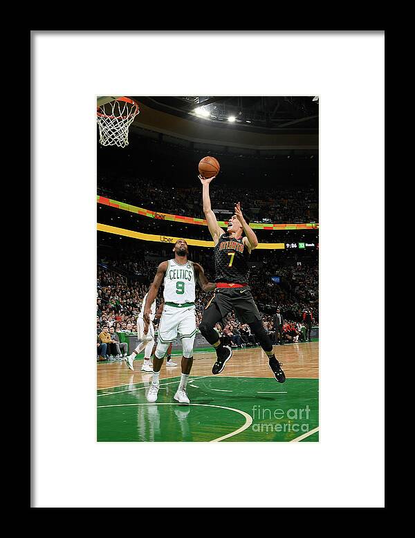 Nba Pro Basketball Framed Print featuring the photograph Jeremy Lin by Brian Babineau