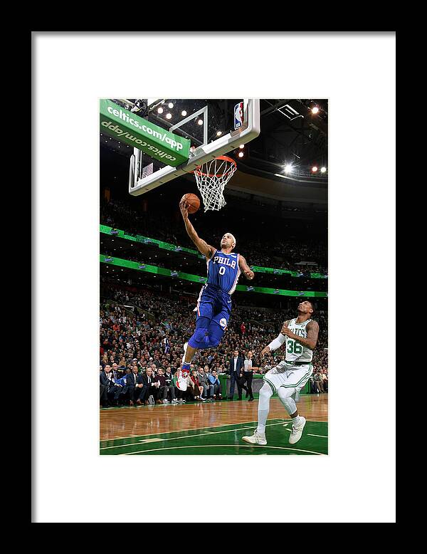 Nba Pro Basketball Framed Print featuring the photograph Jerryd Bayless by Brian Babineau