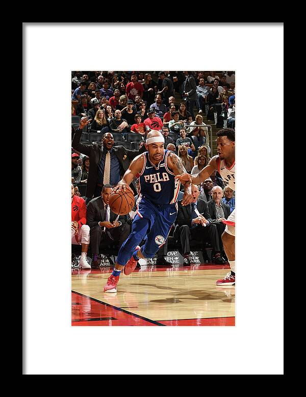 Nba Pro Basketball Framed Print featuring the photograph Jerryd Bayless by Ron Turenne