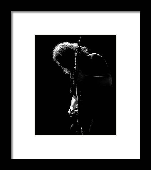 Jerry Garcia Framed Print featuring the photograph JGBCHE78 #23- 8x10 Format by Benjamin Upham
