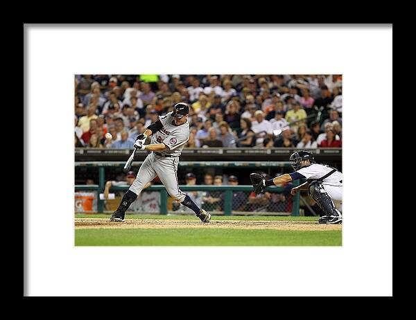 Working Framed Print featuring the photograph Jim Thome by Dave Reginek