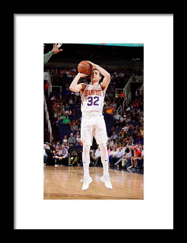 Jimmer Fredette Framed Print featuring the photograph Jimmer Fredette by Barry Gossage