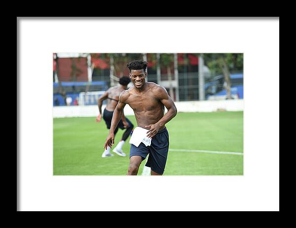 Working Framed Print featuring the photograph Jimmy Butler by Jesse D. Garrabrant