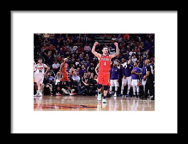 Jj Redick Framed Print featuring the photograph J.j. Redick by Michael Gonzales