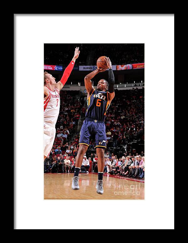 Nba Pro Basketball Framed Print featuring the photograph Joe Johnson by Bill Baptist