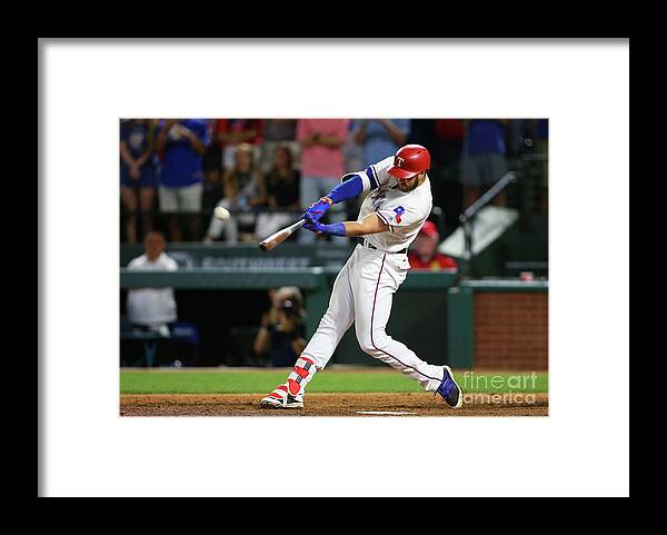 Ninth Inning Framed Print featuring the photograph Joey Gallo by Rick Yeatts