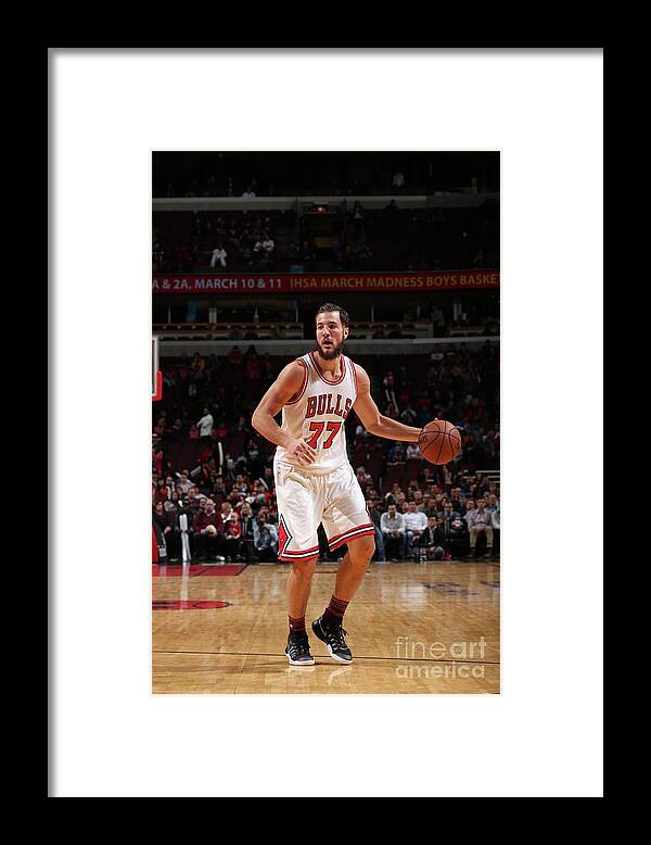 Joffrey Lauvergne Framed Print featuring the photograph Joffrey Lauvergne by Gary Dineen