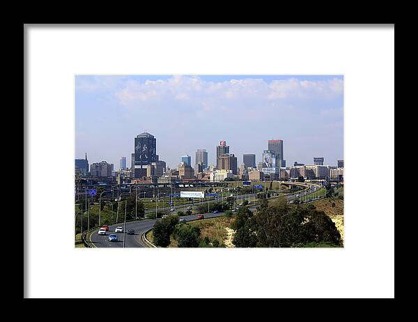 Johannesburg Framed Print featuring the photograph Johannesburg, South Africa by Richard Krebs