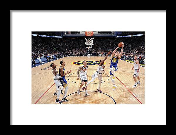 Nba Pro Basketball Framed Print featuring the photograph Jonas Jerebko by Bart Young
