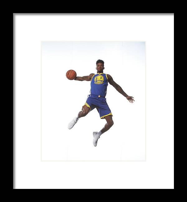 Nba Pro Basketball Framed Print featuring the photograph Jordan Bell by Nathaniel S. Butler