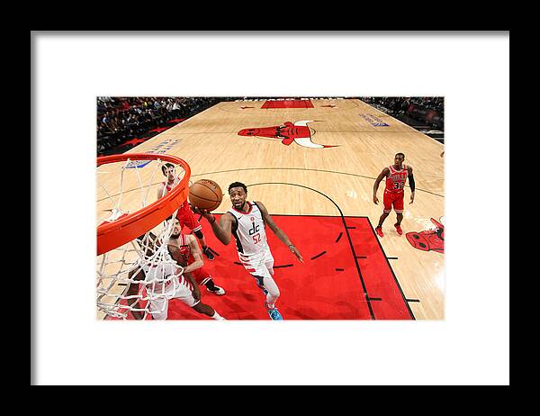 Nba Pro Basketball Framed Print featuring the photograph Jordan Mcrae by Gary Dineen