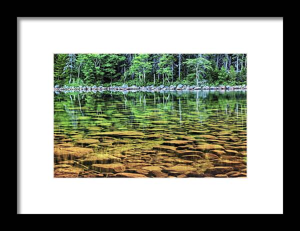 Acadia National Park Framed Print featuring the photograph Jordan Pond 2656 by Greg Hartford