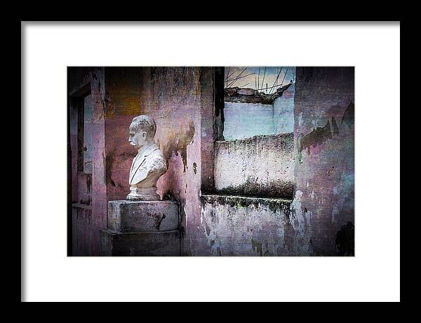 © 2015 Lou Novick All Rights Reversed Framed Print featuring the photograph Jose Marti statue Cuba by Lou Novick