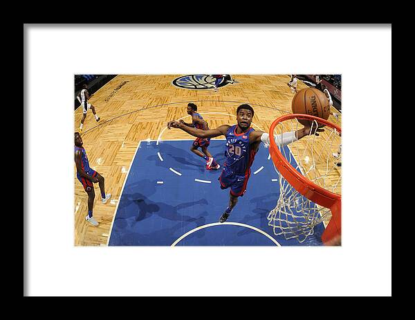Nba Pro Basketball Framed Print featuring the photograph Josh Jackson by Fernando Medina