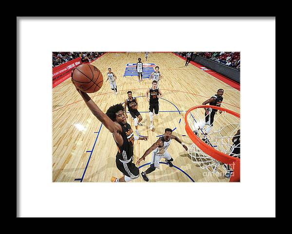 Nba Pro Basketball Framed Print featuring the photograph Josh Jackson by Garrett Ellwood