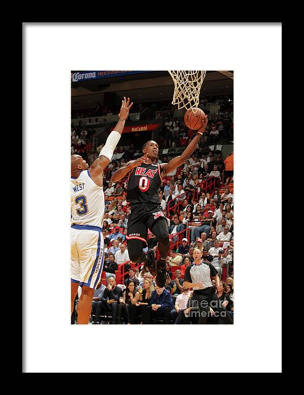 Nba Pro Basketball Framed Print featuring the photograph Josh Richardson by Oscar Baldizon