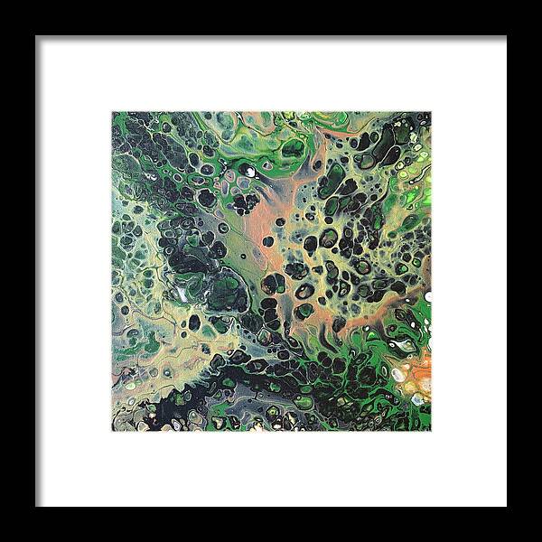 Cheetah Framed Print featuring the painting Jungle by Nicole DiCicco