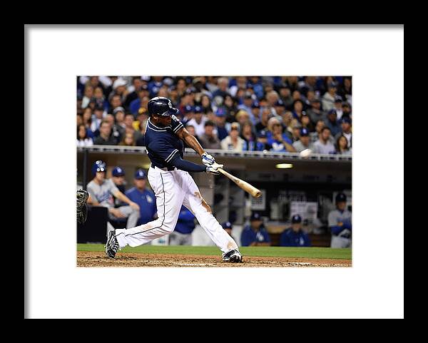 People Framed Print featuring the photograph Justin Upton by Denis Poroy
