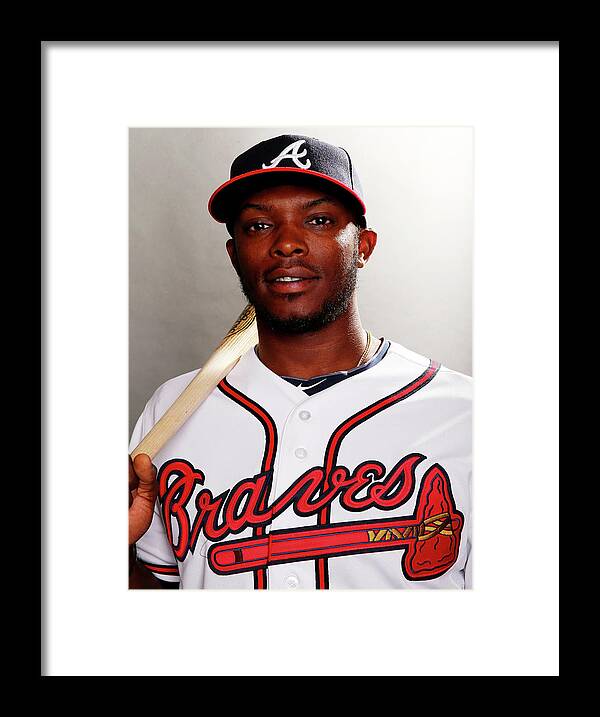 Media Day Framed Print featuring the photograph Justin Upton by Elsa