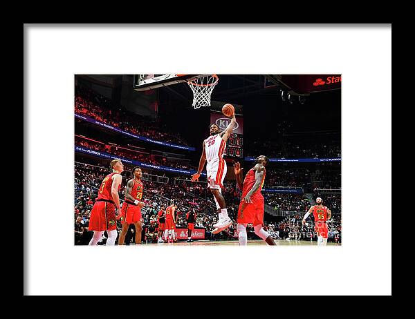 Justise Winslow Framed Print featuring the photograph Justise Winslow by Scott Cunningham