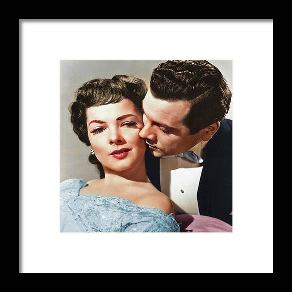Kathryn Framed Print featuring the photograph Kathryn Grayson and Mario Lanza by Movie World Posters