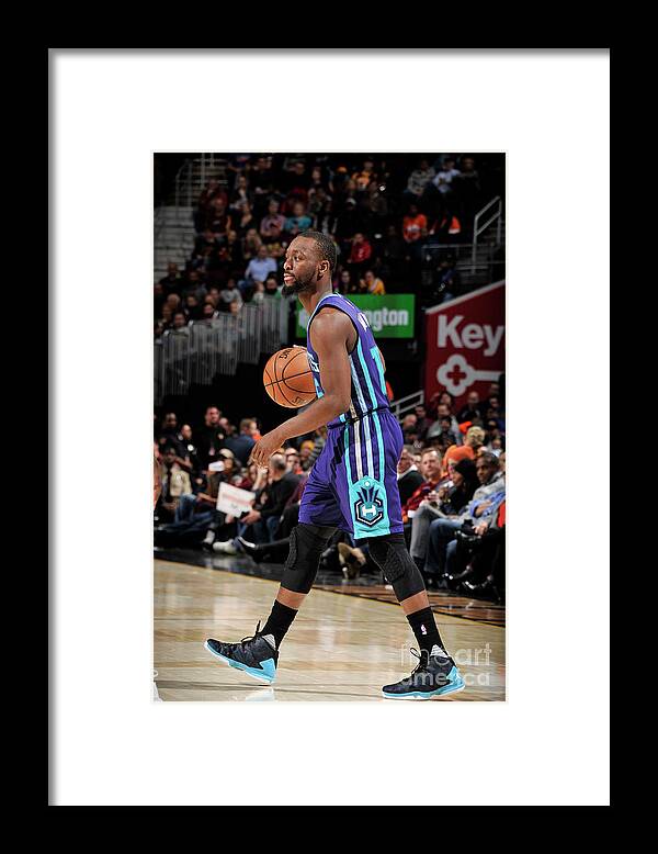 Kemba Walker Framed Print featuring the photograph Kemba Walker by David Liam Kyle
