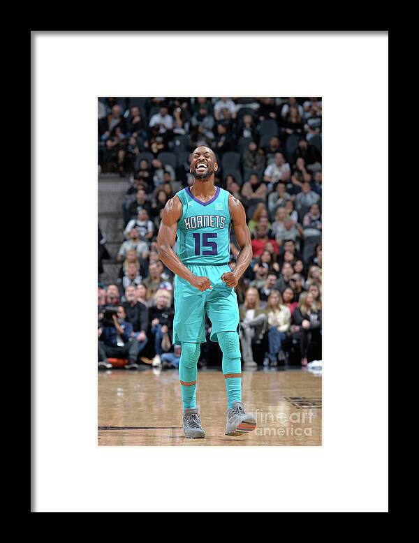 Kemba Walker Framed Print featuring the photograph Kemba Walker by Mark Sobhani